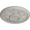 imageEkena Millwork CM18ED 18Inch OD x 5 12Inch ID x 1 34Inch Edinburgh Ceiling Medallion PrimedHandPainted Pot of Cream