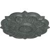 imageEkena Millwork CM20DR 20 14Inch OD x 5Inch ID x 1 12Inch P Deria Ceiling MedallionAthenian Green Crackle Flat Finish