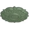 imageEkena Millwork CM20DR 20 14Inch OD x 5Inch ID x 1 12Inch P Deria Ceiling MedallionAthenian Green Flat Finish
