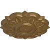 imageEkena Millwork CM20DR 20 14Inch OD x 5Inch ID x 1 12Inch P Deria Ceiling MedallionPale Gold Metallic Series