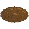 imageEkena Millwork CM20DR 20 14Inch OD x 5Inch ID x 1 12Inch P Deria Ceiling MedallionSmokey Topaz Flat Finish