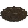 imageEkena Millwork CM20DR 20 14Inch OD x 5Inch ID x 1 12Inch P Deria Ceiling MedallionStone Hearth Crackle Flat Finish