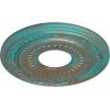 imageEkena Millwork CM20LN 20 58Inch OD x 6 14Inch ID x 1 38Inch P Lauren Ceiling MedallionCopper Green Patina Metallic Series
