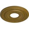 imageEkena Millwork CM20LN 20 58Inch OD x 6 14Inch ID x 1 38Inch P Lauren Ceiling MedallionGold Rush Metallic Series