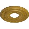 imageEkena Millwork CM20LN 20 58Inch OD x 6 14Inch ID x 1 38Inch P Lauren Ceiling MedallionPharaohs Gold Metallic Series