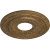 imageEkena Millwork CM20LN 20 58Inch OD x 6 14Inch ID x 1 38Inch P Lauren Ceiling MedallionRubbed Bronze Metallic Series