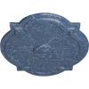 imageEkena Millwork CM21WA Waltz Ceiling MedallionHandPainted Americana Crackle