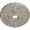 imageEkena Millwork CM21X30AL 21 14Inch W x 30 34Inch H x 1 58Inch P Alexa Ceiling MedallionPearl White Metallic Series