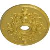 imageEkena Millwork CM21X30AL 21 14Inch W x 30 34Inch H x 1 58Inch P Alexa Ceiling MedallionRich Gold Metallic Series