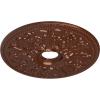 imageEkena Millwork CM23AS 23 78Inch OD x 4 18Inch ID Ashley Ceiling MedallionCopper Penny Metallic Series