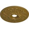 imageEkena Millwork CM23AS 23 78Inch OD x 4 18Inch ID Ashley Ceiling MedallionGold Rush Metallic Series