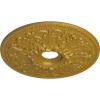 imageEkena Millwork CM23AS 23 78Inch OD x 4 18Inch ID Ashley Ceiling MedallionPharaohs Gold Metallic Series