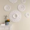 imageEkena Millwork CM23AS 23 78Inch OD x 4 18Inch ID Ashley Ceiling MedallionPrimed