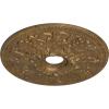 imageEkena Millwork CM23AS 23 78Inch OD x 4 18Inch ID Ashley Ceiling MedallionRubbed Bronze Metallic Series