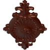 imageEkena Millwork CM23RO1 23 12quot x 12 14quot x 1 12quot Quentin Ceiling Medallion PrimedAntique Copper Metallic Series