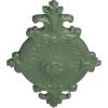imageEkena Millwork CM23RO1 23 12quot x 12 14quot x 1 12quot Quentin Ceiling Medallion PrimedAthenian Green Flat Finish