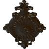 imageEkena Millwork CM23RO1 23 12quot x 12 14quot x 1 12quot Quentin Ceiling Medallion PrimedBronze Metallic Series