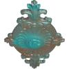 imageEkena Millwork CM23RO1 23 12quot x 12 14quot x 1 12quot Quentin Ceiling Medallion PrimedCopper Green Patina Metallic Series