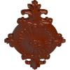 imageEkena Millwork CM23RO1 23 12quot x 12 14quot x 1 12quot Quentin Ceiling Medallion PrimedFirebrick Flat Finish
