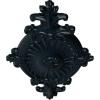 imageEkena Millwork CM23RO1 23 12quot x 12 14quot x 1 12quot Quentin Ceiling Medallion PrimedNight Shade Flat Finish