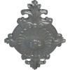 imageEkena Millwork CM23RO1 23 12quot x 12 14quot x 1 12quot Quentin Ceiling Medallion PrimedPlatinum Metallic Series