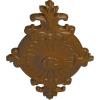 imageEkena Millwork CM23RO1 23 12quot x 12 14quot x 1 12quot Quentin Ceiling Medallion PrimedSmokey Topaz Flat Finish