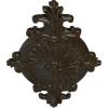imageEkena Millwork CM23RO1 23 12quot x 12 14quot x 1 12quot Quentin Ceiling Medallion PrimedStone Hearth Crackle Flat Finish