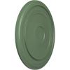 imageEkena Millwork CM24RE Traditional Reece Ceiling Medallion 24 38quotOD x 1 18quotP Fits Canopies up to 5 78quot Factory PrimedAthenian Green Flat Finish
