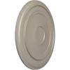 imageEkena Millwork CM24RE Traditional Reece Ceiling Medallion 24 38quotOD x 1 18quotP Fits Canopies up to 5 78quot Factory PrimedPearl White Metallic Series