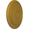 imageEkena Millwork CM24RE Traditional Reece Ceiling Medallion 24 38quotOD x 1 18quotP Fits Canopies up to 5 78quot Factory PrimedPharaohs Gold Metallic Series