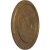 imageEkena Millwork CM24RE Traditional Reece Ceiling Medallion 24 38quotOD x 1 18quotP Fits Canopies up to 5 78quot Factory PrimedRubbed Bronze Metallic Series