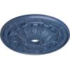 imageEkena Millwork CM30FL Flagstone Ceiling Medallion 30quotOD x 3 78quotID x 3 14quotP Fits Canopies up to 3 78quot Factory PrimedHandPainted Americana