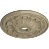 imageEkena Millwork CM30FL Flagstone Ceiling Medallion 30quotOD x 3 78quotID x 3 14quotP Fits Canopies up to 3 78quot Factory PrimedHandPainted Gobi Desert
