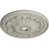 imageEkena Millwork CM30FL Flagstone Ceiling Medallion 30quotOD x 3 78quotID x 3 14quotP Fits Canopies up to 3 78quot Factory PrimedHandPainted Pot of Cream Crackle