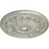 imageEkena Millwork CM30FL Flagstone Ceiling Medallion 30quotOD x 3 78quotID x 3 14quotP Fits Canopies up to 3 78quot Factory PrimedHandpainted Flash Copper