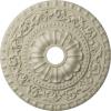image23 12quotOD x 3 12quotID x 2 18quotP Vaduz Ceiling Medallion Fits Canopies up to 3 12quotClear Yellow Flat Finish