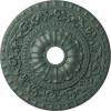 image23 12quotOD x 3 12quotID x 2 18quotP Vaduz Ceiling Medallion Fits Canopies up to 3 12quotCloud Burst Flat Finish