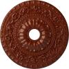 image23 12quotOD x 3 12quotID x 2 18quotP Vaduz Ceiling Medallion Fits Canopies up to 3 12quotFirebrick Flat Finish
