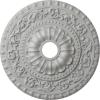 image23 12quotOD x 3 12quotID x 2 18quotP Vaduz Ceiling Medallion Fits Canopies up to 3 12quotFrost Flat Finish