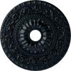 image23 12quotOD x 3 12quotID x 2 18quotP Vaduz Ceiling Medallion Fits Canopies up to 3 12quotNight Shade Flat Finish