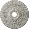 image23 12quotOD x 3 12quotID x 2 18quotP Vaduz Ceiling Medallion Fits Canopies up to 3 12quotPot of Cream Flat Finish