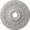 image23 12quotOD x 3 12quotID x 2 18quotP Vaduz Ceiling Medallion Fits Canopies up to 3 12quotUltra Pure White Flat Finish