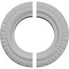 imageEkena Millwork 10 58quotOD x 5 34quotID x 12quotP Claremont Ceiling Medallion Two Piece Fits Canopies up to 7quotSplit