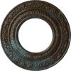 imageEkena Millwork CM08AD Andrea Ceiling Medallion 8 18quotOD x 4 18quotID x 12quotP PrimedHandPainted Bronze Blue Patina