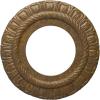imageEkena Millwork CM09CL Claremont Ceiling Medallion 9quotOD x 4 12quotID x 12quotP Factory PrimedRubbed Bronze Metallic Series