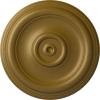 imageEkena Millwork CM12TR Traditional Ceiling Medallion Fits Canopies up to 2 34quot12quotOD x 1quotP Primed 1 eachGold Rush Metallic Series