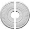 imageEkena Millwork CM15BE2 15 34quotOD x 3 78quotID x 34quotP Berkshire Ceiling Medallion Fits Canopies up to 7quot 2 PieceSplit