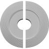 imageEkena Millwork CM16AD2 16 18quotOD x 3 58quotID x 1quotP Adonis Ceiling Medallion Fits Canopies up to 1014quot 2 PieceSplit