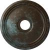 imageEkena Millwork CM18DI Diane Ceiling Medallion 18quotOD x 3 58quotID x 1 18quotP Fits Canopies up to 5 38quot Factory PrimedBronze Blue Patina Metallic Series