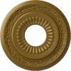 imageEkena Millwork CM20LN 20 58Inch OD x 6 14Inch ID x 1 38Inch P Lauren Ceiling MedallionGold Rush Metallic Series